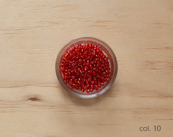 Miyuki seed beads - Shades of red