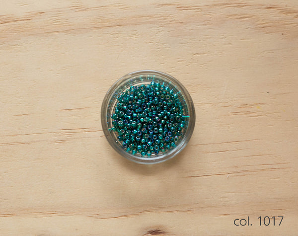 Miyuki seed beads - Shades of green