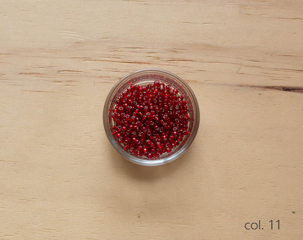 Miyuki seed beads - Shades of red