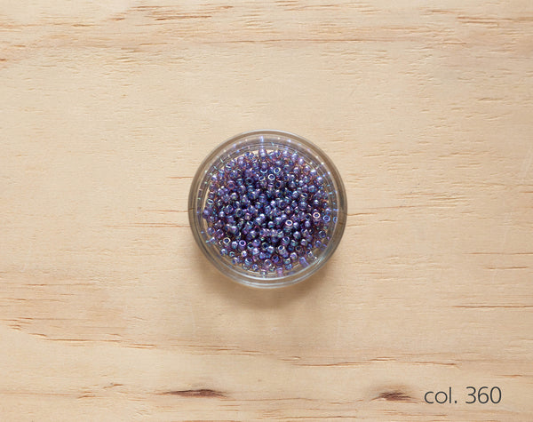 Miyuki seed beads - Shades of purple