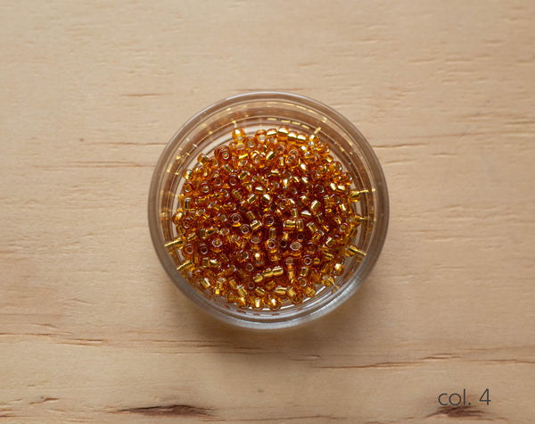 Miyuki seed beads - Shades of gold