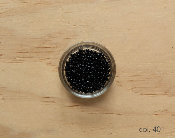 Miyuki seed beads - Shades of black and white
