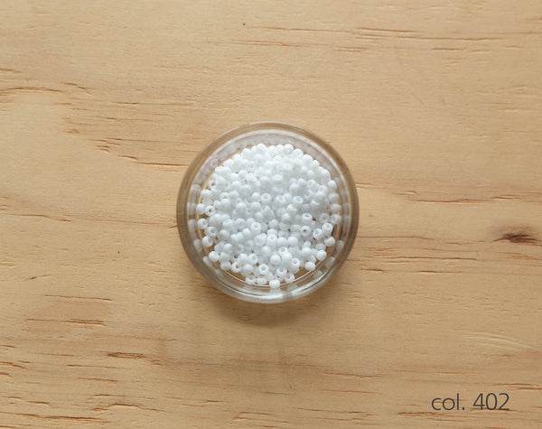Miyuki seed beads - Shades of black and white