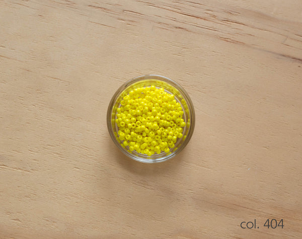 Miyuki seed beads - Shades of yellow and orange