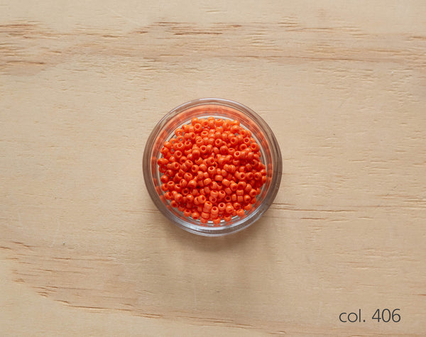 Miyuki seed beads - Shades of yellow and orange