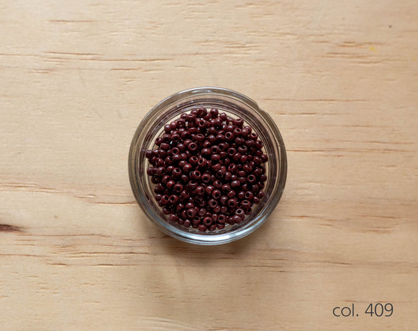 Miyuki seed beads - Shades of yellow and brown