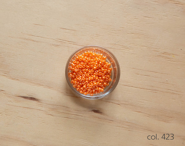 Miyuki seed beads - Shades of yellow and orange