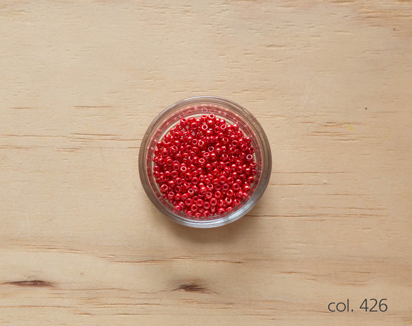 Miyuki seed beads - Shades of red