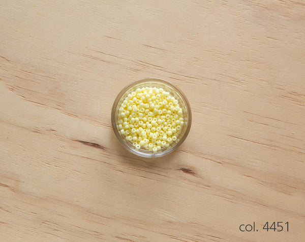 Miyuki seed beads - Shades of yellow and orange