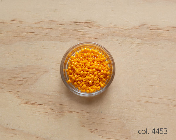 Miyuki seed beads - Shades of yellow and orange