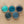 Miyuki seed beads - Shades of turquoise