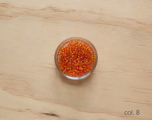 Miyuki seed beads - Shades of yellow and orange