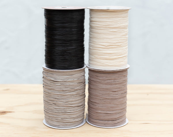 ISPIE Raffia Yarn - shades of grey - 91m