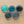 Miyuki seed beads - Shades of turquoise