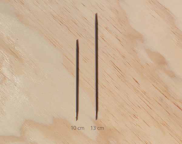 10cm unedle tip compared to 13cm needle tip